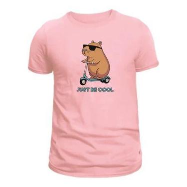 Imagem de Camiseta Infantil Juvenil Menino Menina Estampa Capivara - loja dinka,