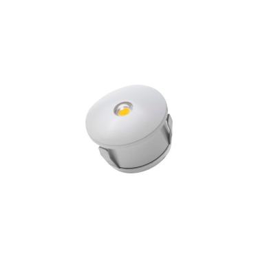 Imagem de Spot De Embutir Nordecor Zora Mini Led 1w Bivolt Branco 3000k Luz Amarela