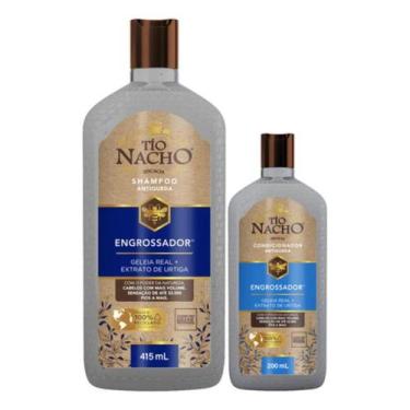 Imagem de Tio Nacho Kit Engrossador Shampoo 415ml +condicionador 200ml