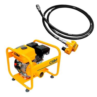 Imagem de Bomba Submersível de Mangote 6M BS2 Com Motor Acionamento 7HP 4T Base Fixa CSM