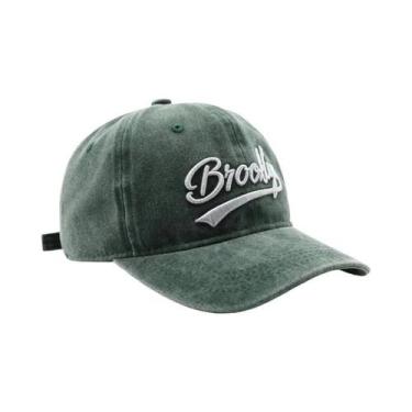 Imagem de Boné De Beisebol Retro Vintage De Algodão Unissex Bordado, Chapéu Casu