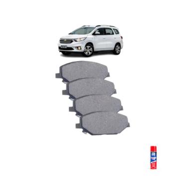Imagem de Kit Pastilha Freio Diantiera GM Spin 17> + CAR80 Anti Chio 300ml