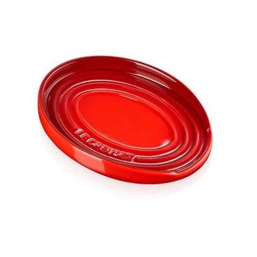 Imagem de Descanso para Colher Oval Vermelho Le Creuset