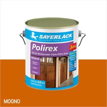 Imagem de Verniz Mogno/Imbuia 900ml/3,6L Polirex Sayerlack Cor:Mogno, Mogno