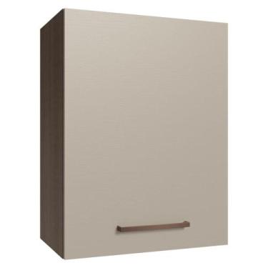 Imagem de Armário Aéreo 50cm 1 Porta Rustic/Crema Agata Madesa, Rustic/Crema