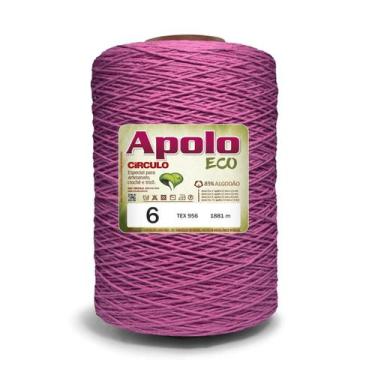 Imagem de Barbante Apolo Eco nº6 1,8Kg - Círculo, 6122 Pink