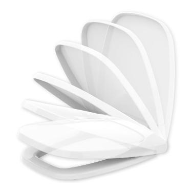 Imagem de Assento Sanitário Like Pp Branco Tupan Softclose Vaso Celite