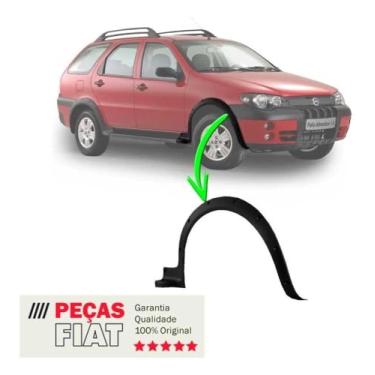 Imagem de Moldura Paralama Dianteiro Palio Weekend Adventure 2007