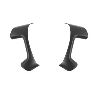 Imagem de Linskip Capas de acabamento de volante compatíveis com Avalanche/Suburban/Tahoe/Traverse/Silverado 1500 2500HD 3500HD e Yukon/Sierra & Cadillac Escalade 2007-2013 Acessórios interiores pretos foscos