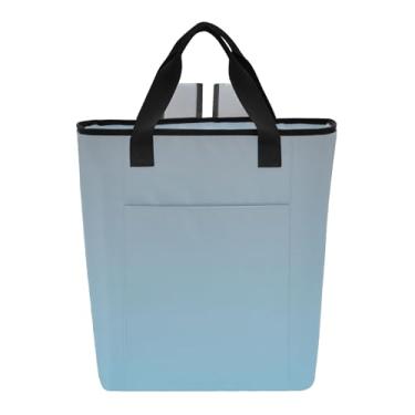 Imagem de Joitme Cooler Bags Lancheira Azul Céu Gradiente 36 Latas Lancheira para Mulheres Viagem