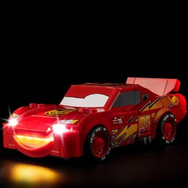 Imagem de Nitemode Light Kit Compatible with Lego Speed Champions Lightning McQueen, Upgraded Pixar Cars Models Set Lighting Accessories (No Model)