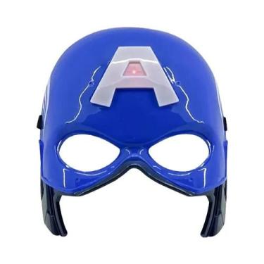 Imagem de Máscara LED De Cosplay Para Crianças Do Homem-Aranha, Homem De Ferro, 