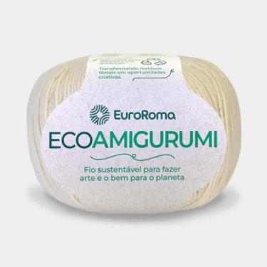 Imagem de Linha EcoAmigurumi 254 m - EuroRoma, 100-Cru