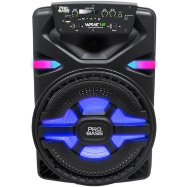 Imagem de Caixa Amplificada Wave 12 Bluetooth com USB SD e Entrada Auxiliar 400W RMS Woofer 12 LE...