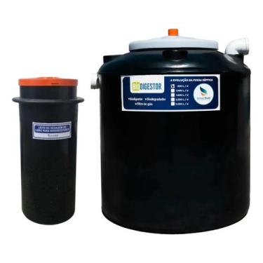 Imagem de Biodigestor 600l c/ Leito de Secagem - Sanear Brasil