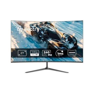 Imagem de Monitor Gamer Curvo ilectry Vision 27", Full HD, 240Hz, 1ms, G-Sync Co