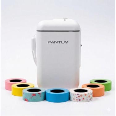 Imagem de Fita para Rotuladora Pantum PP-110 Braca Laço Rosa- 15X50X150PC