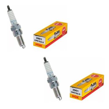 Imagem de Vela Ngk Midnight Star 950 - Jogo Com 2 Velas CPR7EA9