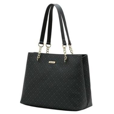 Imagem de Bolsa Feminina Ombro Elemento Gráfico Moderna Alça Chenson-Feminino