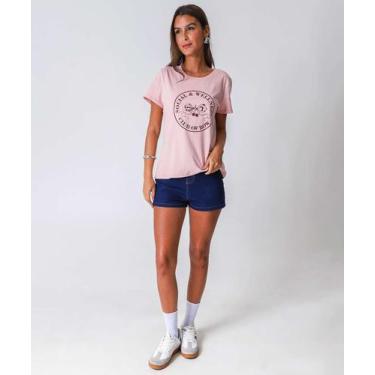 Imagem de Short Feminino Boyfriend Uber Jeans Azul-87053, 40, Jeans azul