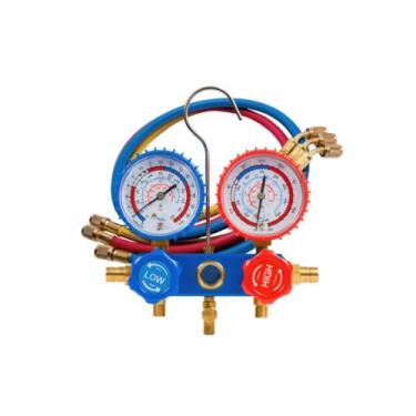 Imagem de Kit Manifold com Visor e Jogo de Mangueira 90cm Hulter HT5MF-GERALF