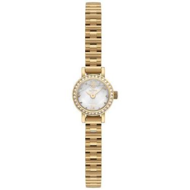 Imagem de Relógio Technos Feminino Mini Petit Dourado - 1042ac-1k