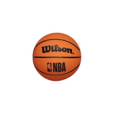 Imagem de Mini Bola de Basquete Dribbler Mrr NBA Coleção Decoração Circunferência 19cm Wilson