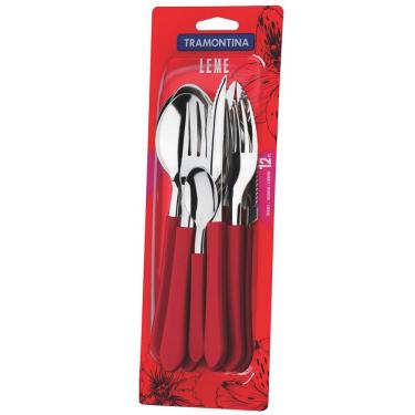 Imagem de Jogo De Talheres Leme 12 Peças Em Aço Inox 23198739 Tramontina