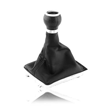 Imagem de Keenso Kit de moldura para bota de polaina de câmbio de engrenagem de 5 velocidades, capa à prova de poeira para B6 2006-2010