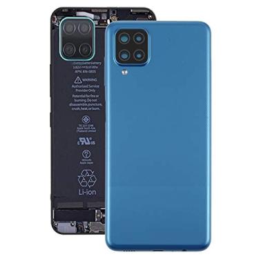Imagem de HONGYAN Peças de substituição de telefone celular Tampa traseira da bateria para Samsung Galaxy A12 Acessórios telefônicos