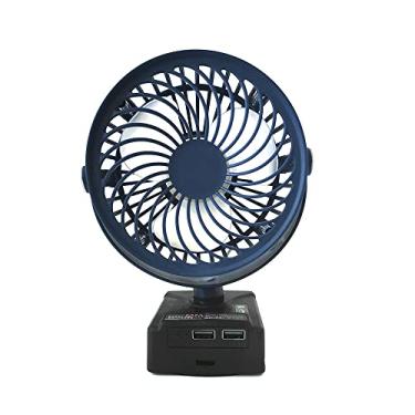 Imagem de Chusui Ventilador de 5 polegadas e 3 folhas ventilador de ar de lítio prático dispositivo de resfriamento sem fio eletrodomésticos compatíveis com bateria 18V Makita CX