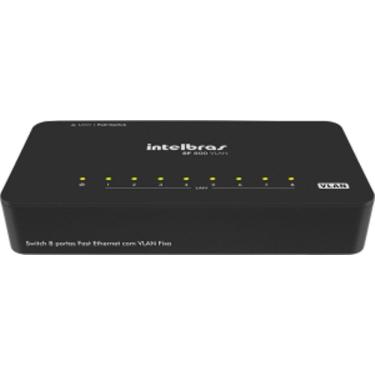 Imagem de Switch 8 Portas Fast Ethernet Sf 800 Com Vlan Fixa Poe Pass Homologação: 7691811086