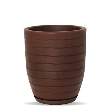 Imagem de Vasart Relevo Vaso de Flores, Rusty, 39x49cm