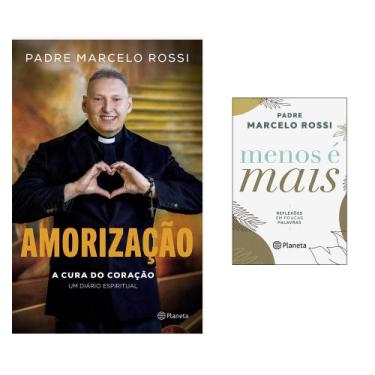 Imagem de Livro Amorização + Menos É Mais - Padre Marcelo Rossi
