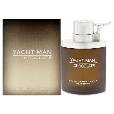 Imagem de Yacht Man Chocolate by Myrurgia for Men - 3.4 oz EDT Spray