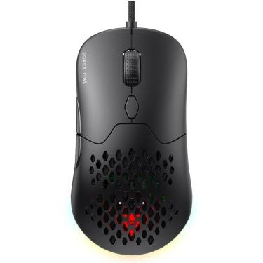 Imagem de Mouse Gamer Force One Lynx, Wireless, 19000 DPI, RGB, Preto - Preto - Único - Unissex-Unissex