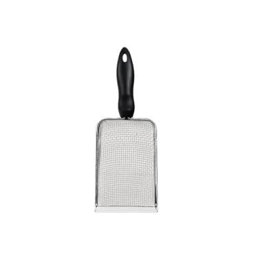Imagem de Pá Higiênica De Areia Para Gatos Peneira Coletora Aço Inox (Malha 2.8mm)