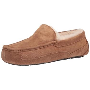 Imagem de UGG Pantufa masculina Ascot, Castanho, 7 Wide