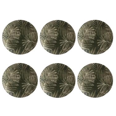 Imagem de Conjunto de Pratos Rasos 06 Peças Coup Arara Porto Brasil