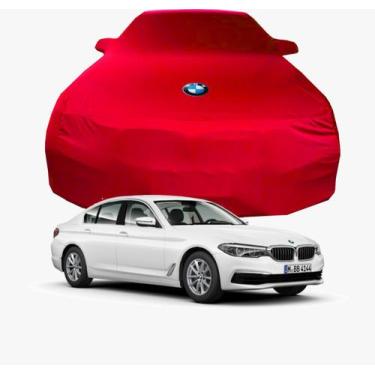 Imagem de Capa de Carro de tecido Lycra Premium BMW 330 i - Cadilhe Capas., Verm