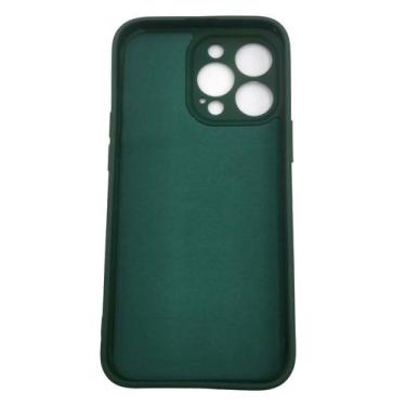 Imagem de Capinha Capa Compatível Com iphone 13 pro tela 6.1 case Aveludada Inte