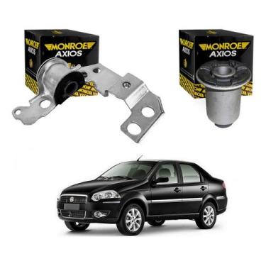 Imagem de Par Bucha Bandeja Direita Palio Rst 1.0 1.4 1.6 2010 A 2012 - Axios