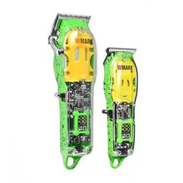 Imagem de Kit Maquina De Corte E Acabamento Wmark Ng 508 Ng 308 Verde