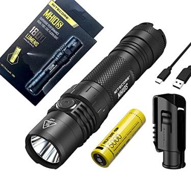 Imagem de NiteCore MH10S Luminus SST-40-W Lanterna recarregável USB-C ultra compacta - 1800 lúmens, modo Firefly de 1 lúmen, bateria incluída