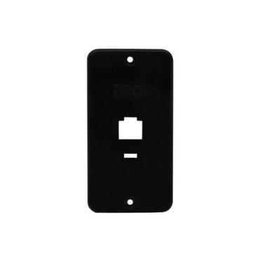 Imagem de Tampa 1 RJ para Condulete 1/2" e 3/4" Preta Inpol, Preto