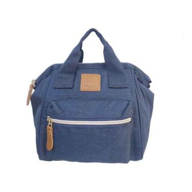 Imagem de Lancheira bolsa maternidade pequena - Clio,  Azul Escuro