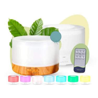 Imagem de Umidificador Difusor Aromático Elétrico Óleos Essenciais Led - X-CELL,