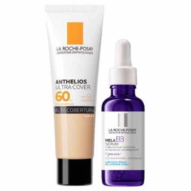 Imagem de La Roche-Posay Kit - Protetor Solar Facial com Cor 2.0 + Sérum Facial 