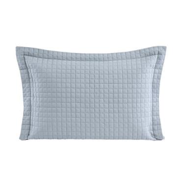 Imagem de Porta Travesseiro Matelado Pastilha Lavive Plaza 50x70cm, Azul Claro P