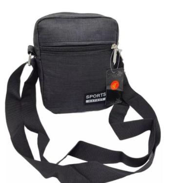Imagem de Mini Bolsa Transversal Casual Leve Com Zíper Para Homem Corpo Esportiv